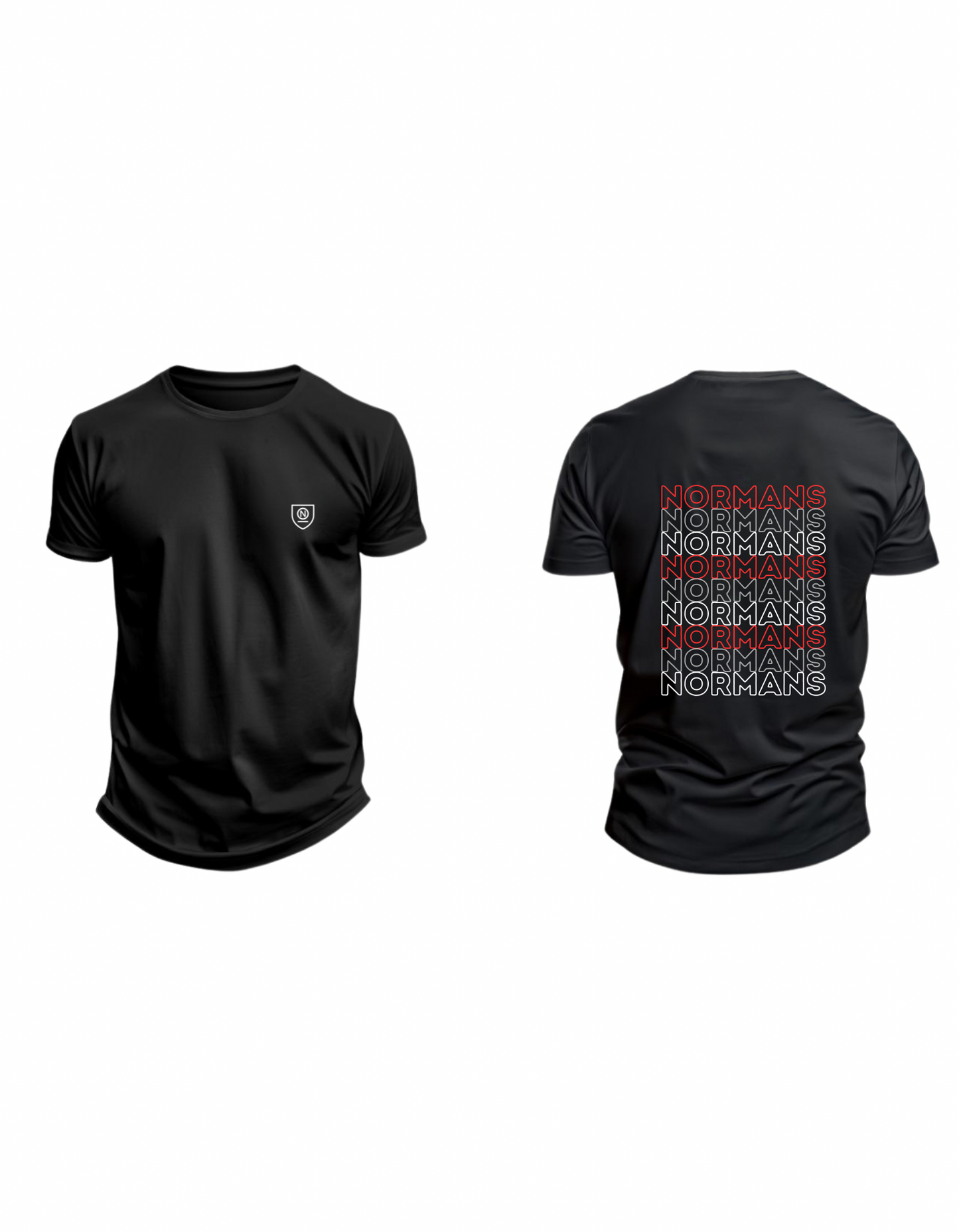 NORMANS RED AND WHITE